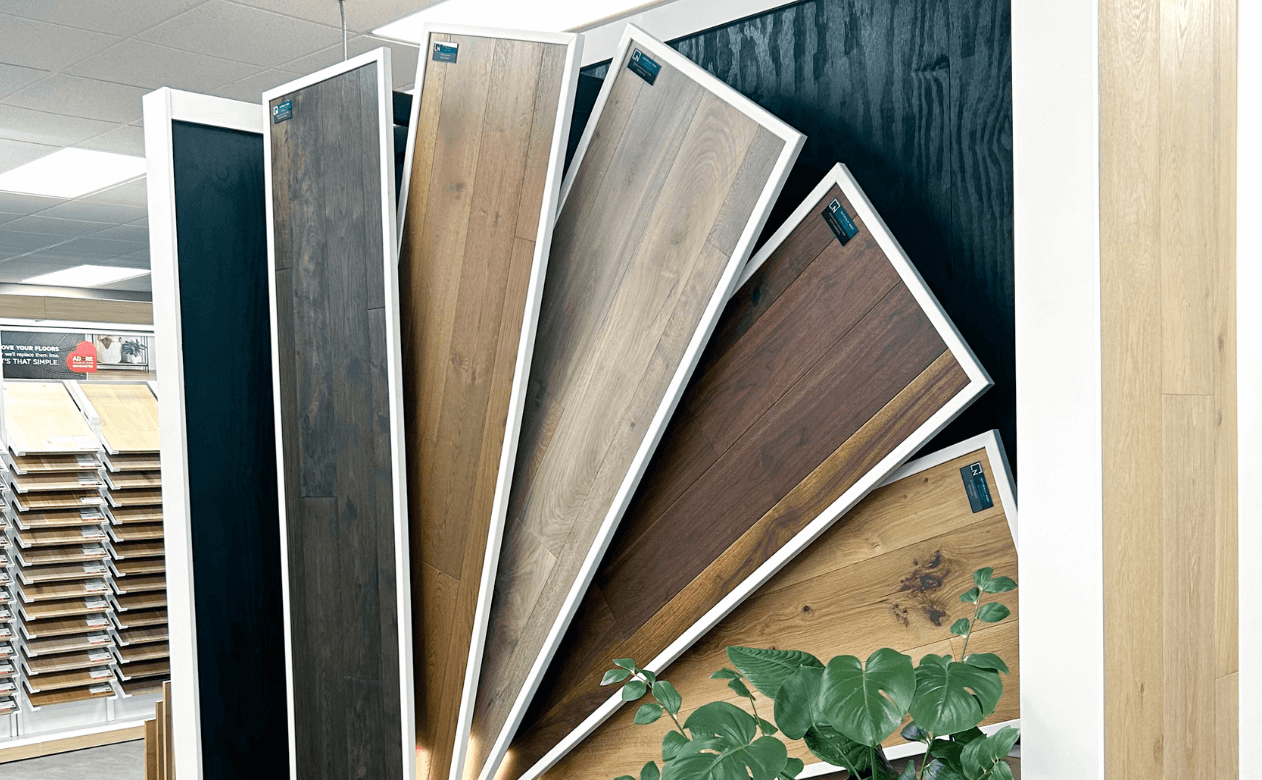 flooring display showroom