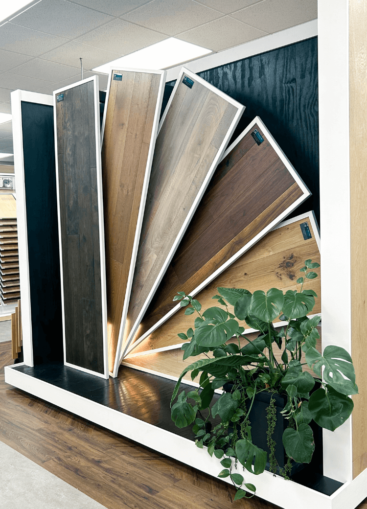 flooring display showroom